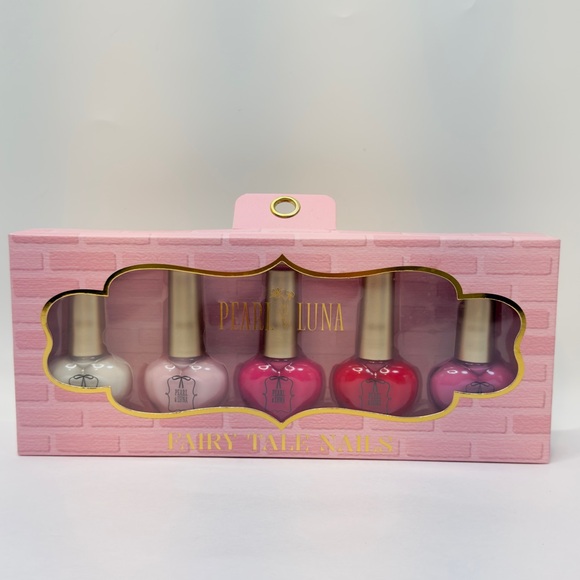Pearl Luna Fairy Tale Nails Set: 5 Gel-Like Polishes, New & Sealed - Picture 2 of 10